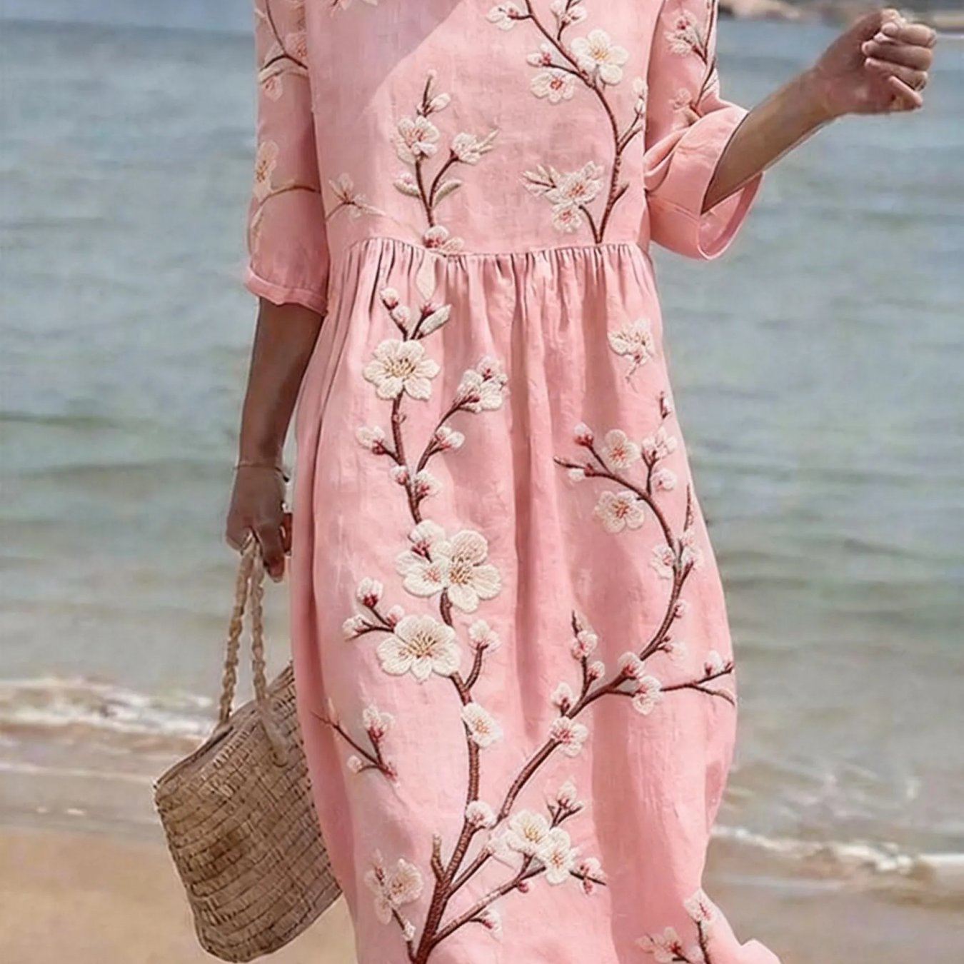 luna-vestido-casual-de-manga-corta