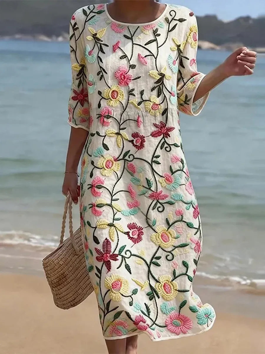 Rebecca | Vestido midi italiano