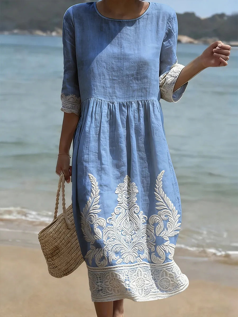 Tiffany | Vestido midi italiano