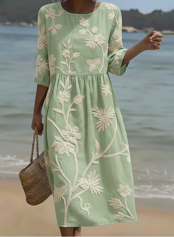 Gwen | Vestido midi italiano