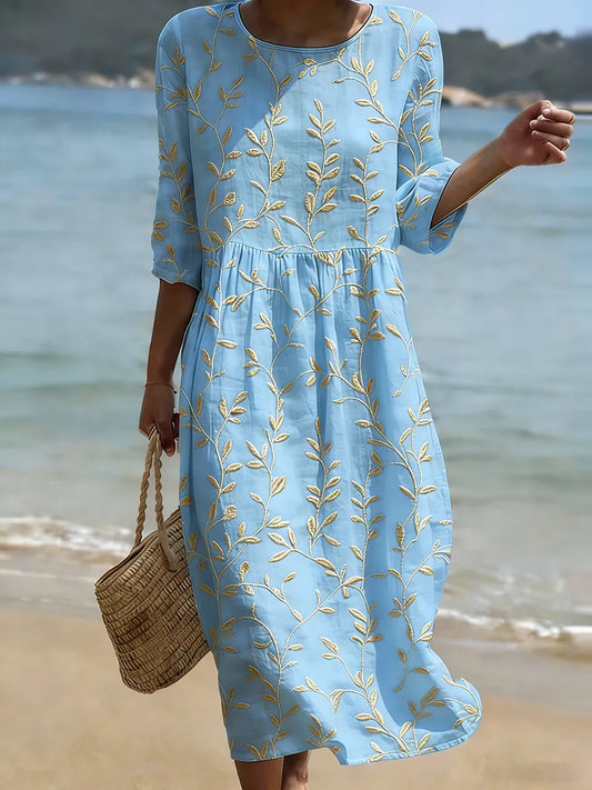 Natalie | Vestido midi italiano