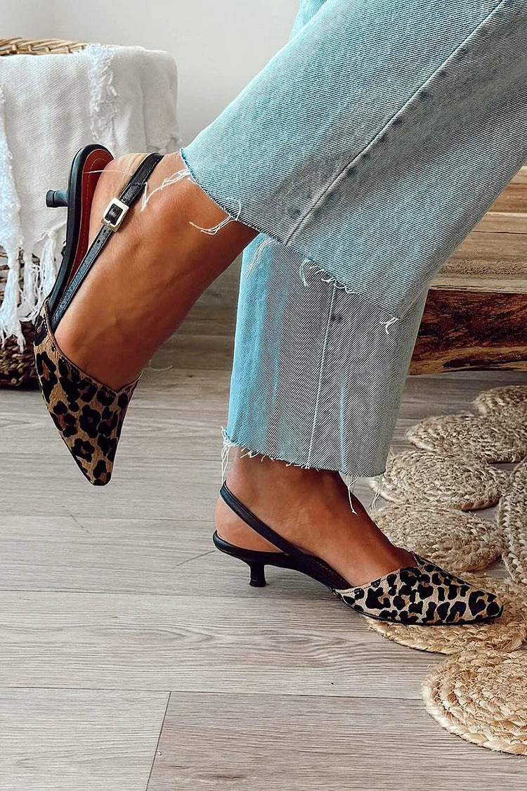 slingback-animalier