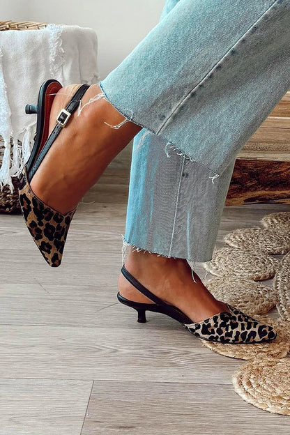 slingback-animalier
