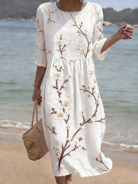 Jessica | Vestido midi italiano