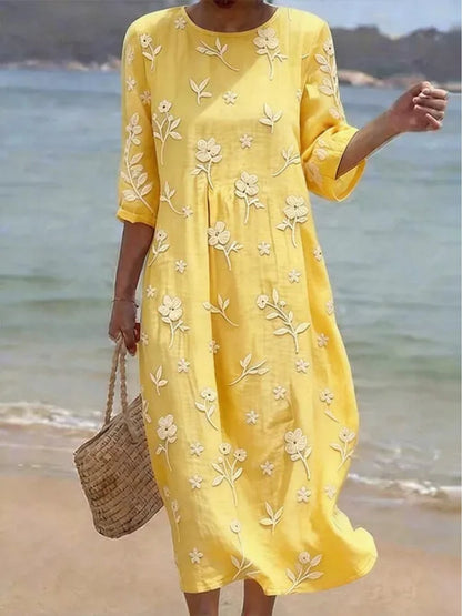 Sophie | Vestido midi italiano