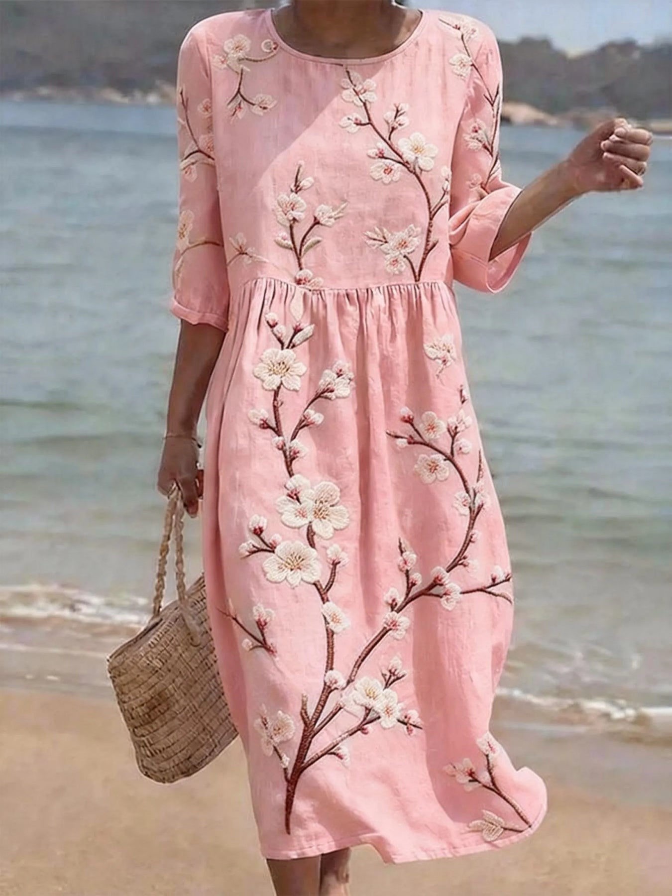 Luna | Vestido midi italiano