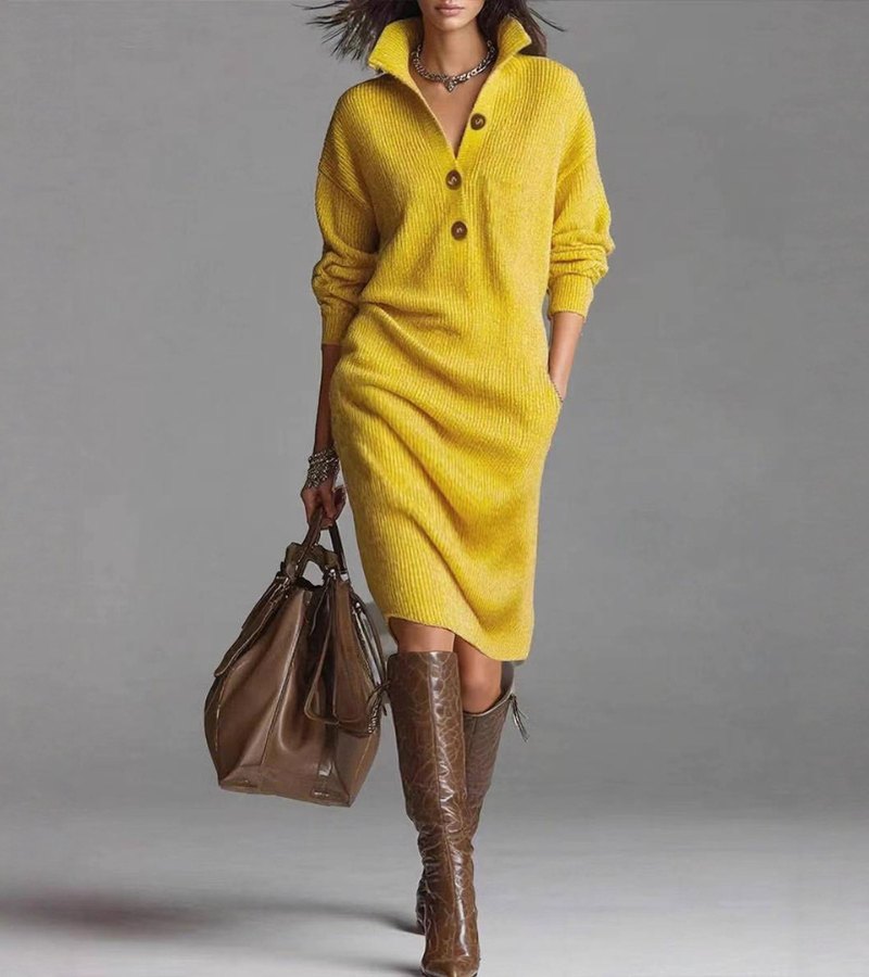 Damaris | Vestido midi italiano
