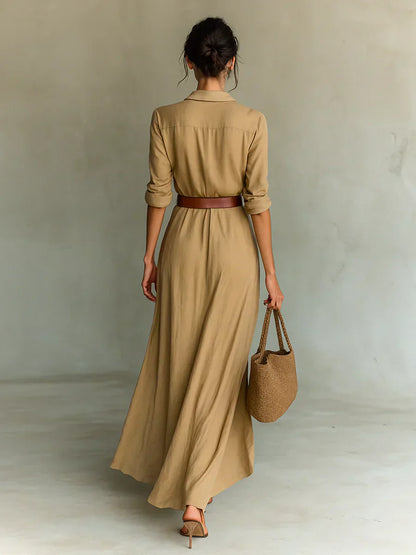camille-vestido-maxi-con-solapas-y-cinturon
