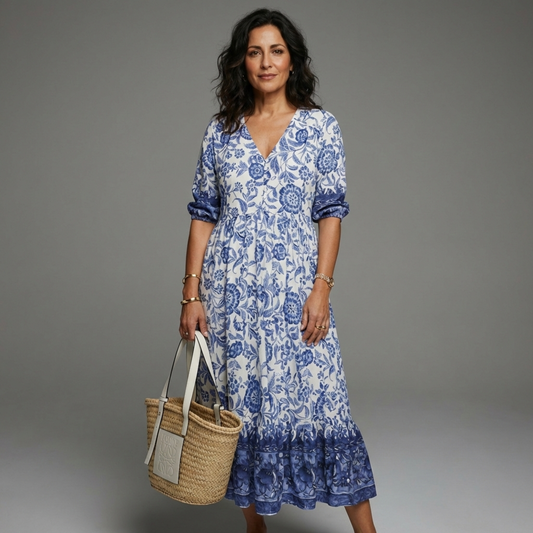 Grace | Vestido midi italiano