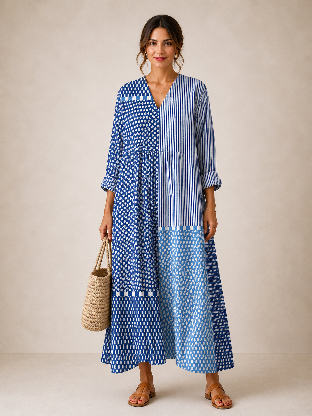 Lucille | Vestido midi italiano