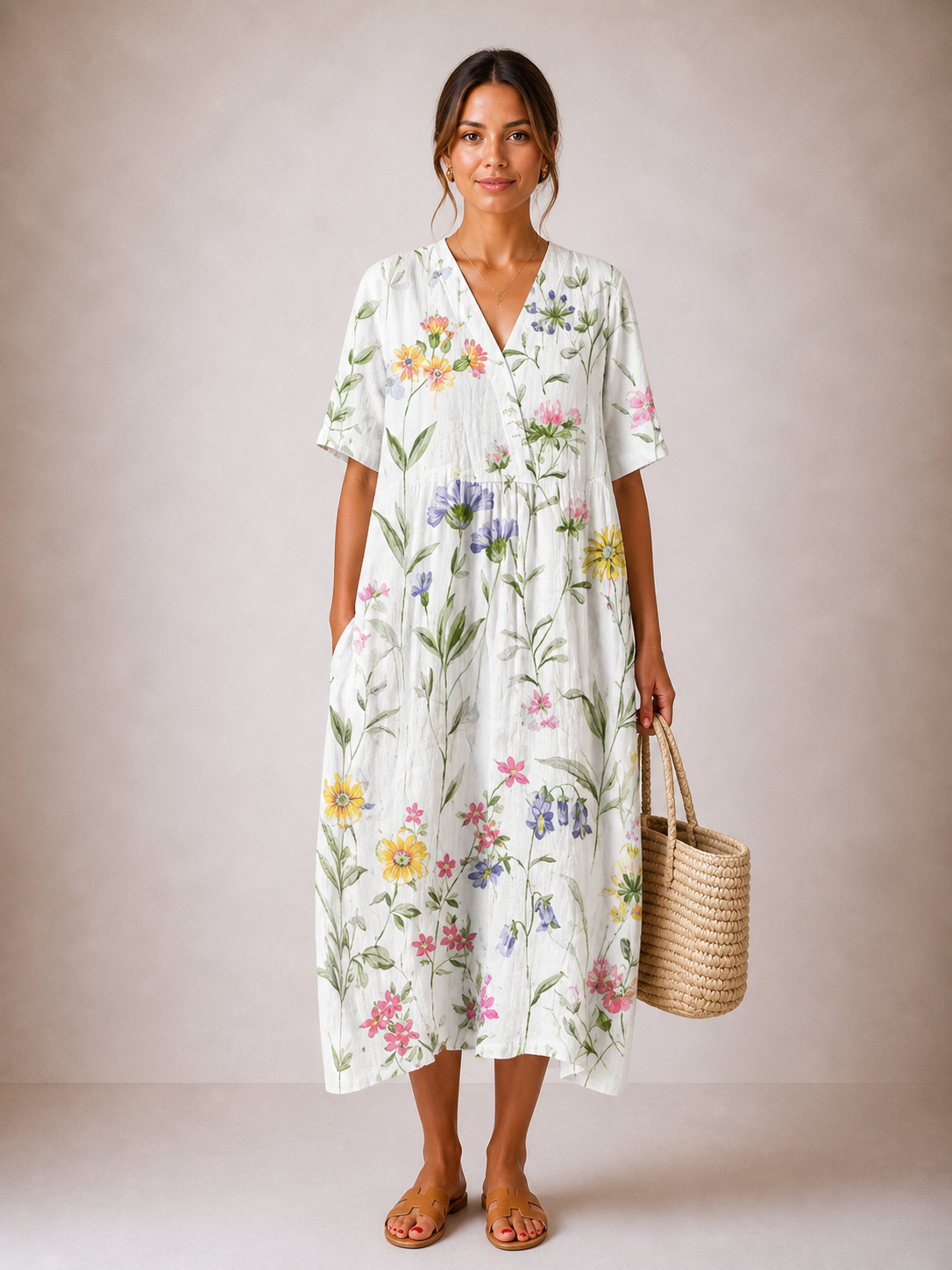 Velora | Vestido midi italiano