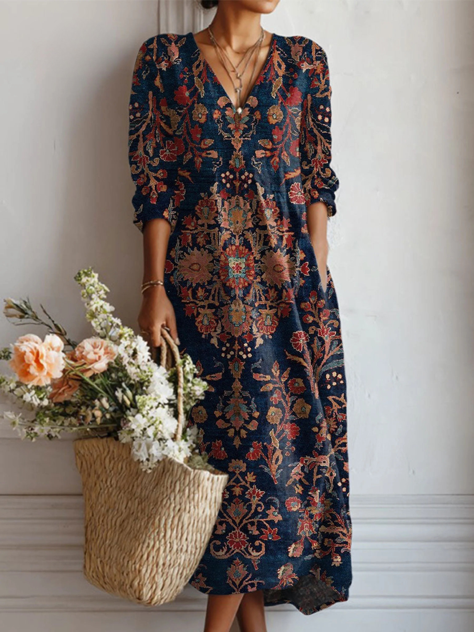 Viola Vestido italiano