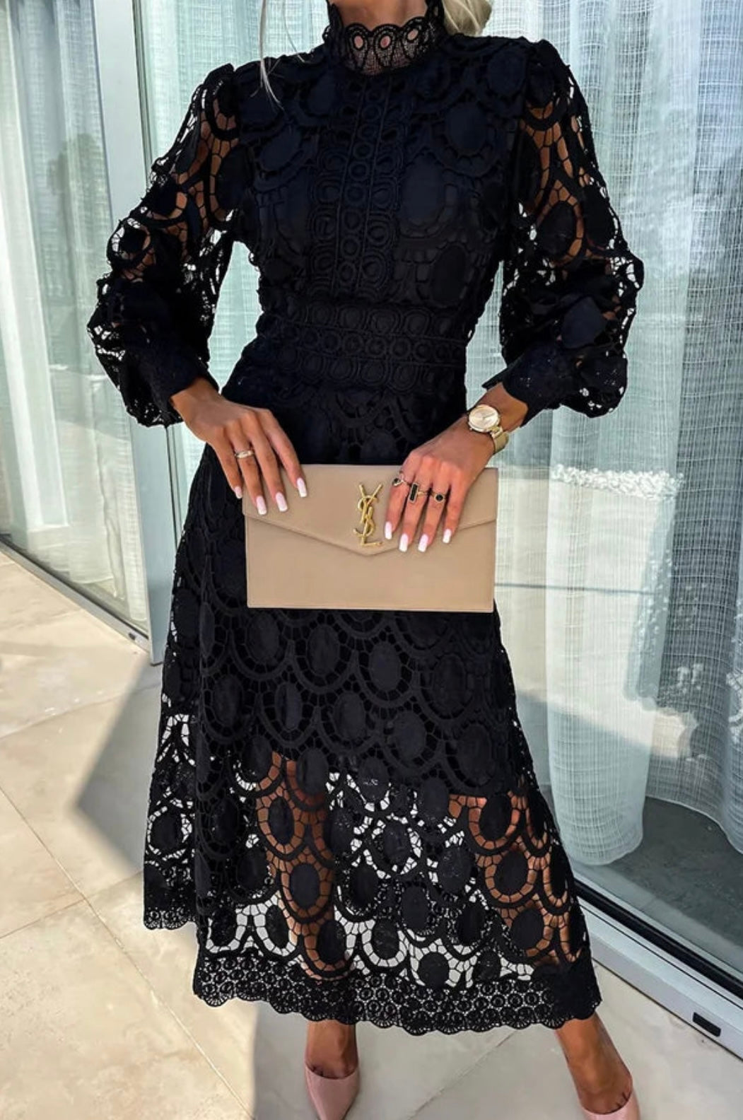Mirella | Vestido midi italiano