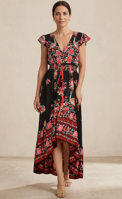 Chiara | Vestido midi italiano