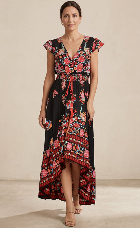 Chiara | Vestido midi italiano