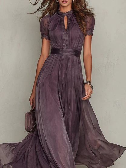 flavia-vestido-largo-elegante-violeta-cuello-gota-encaje