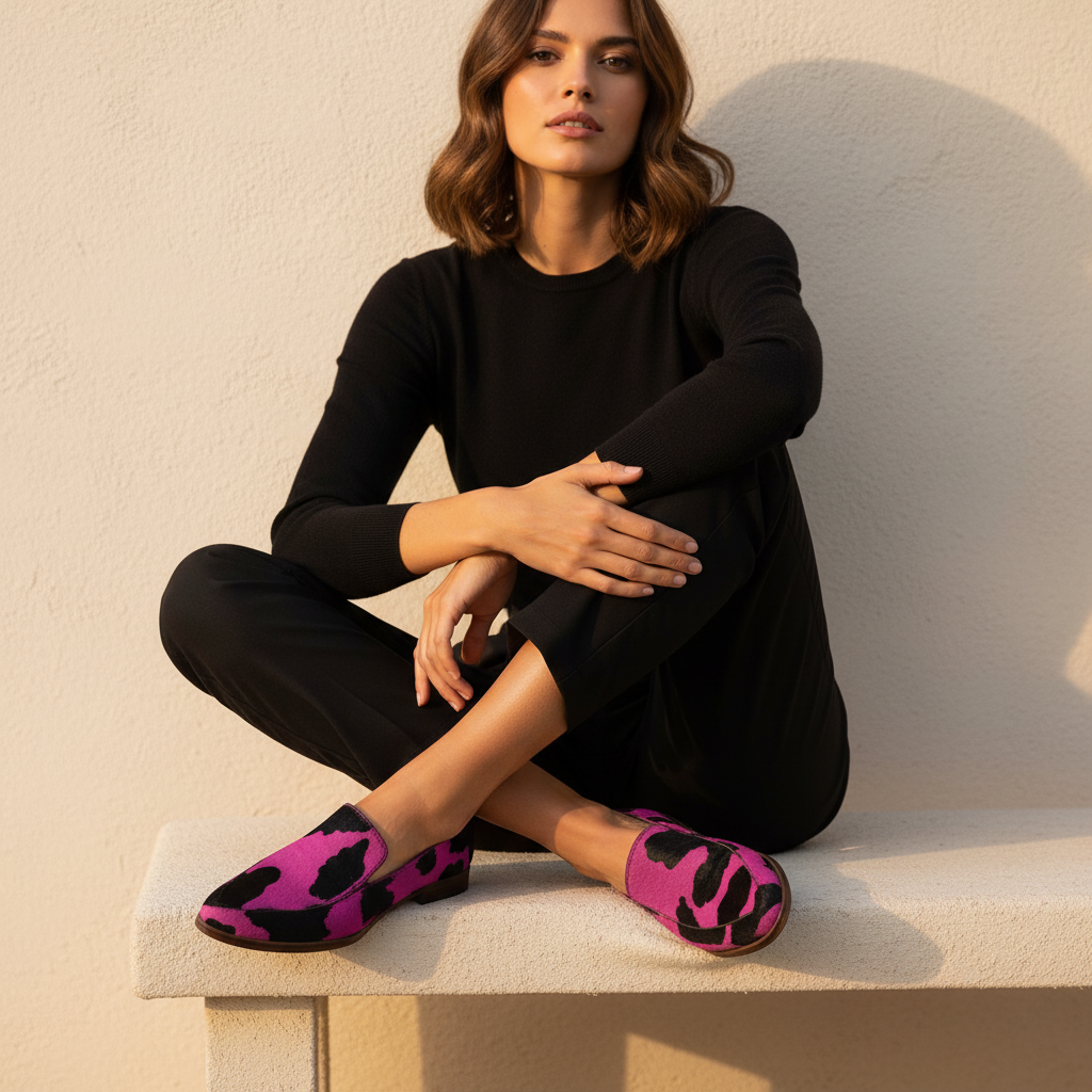 Allegra | Mocasines italianos - Vista frontal
