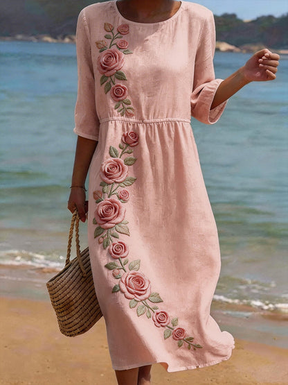 Abigail | Vestido midi italiano