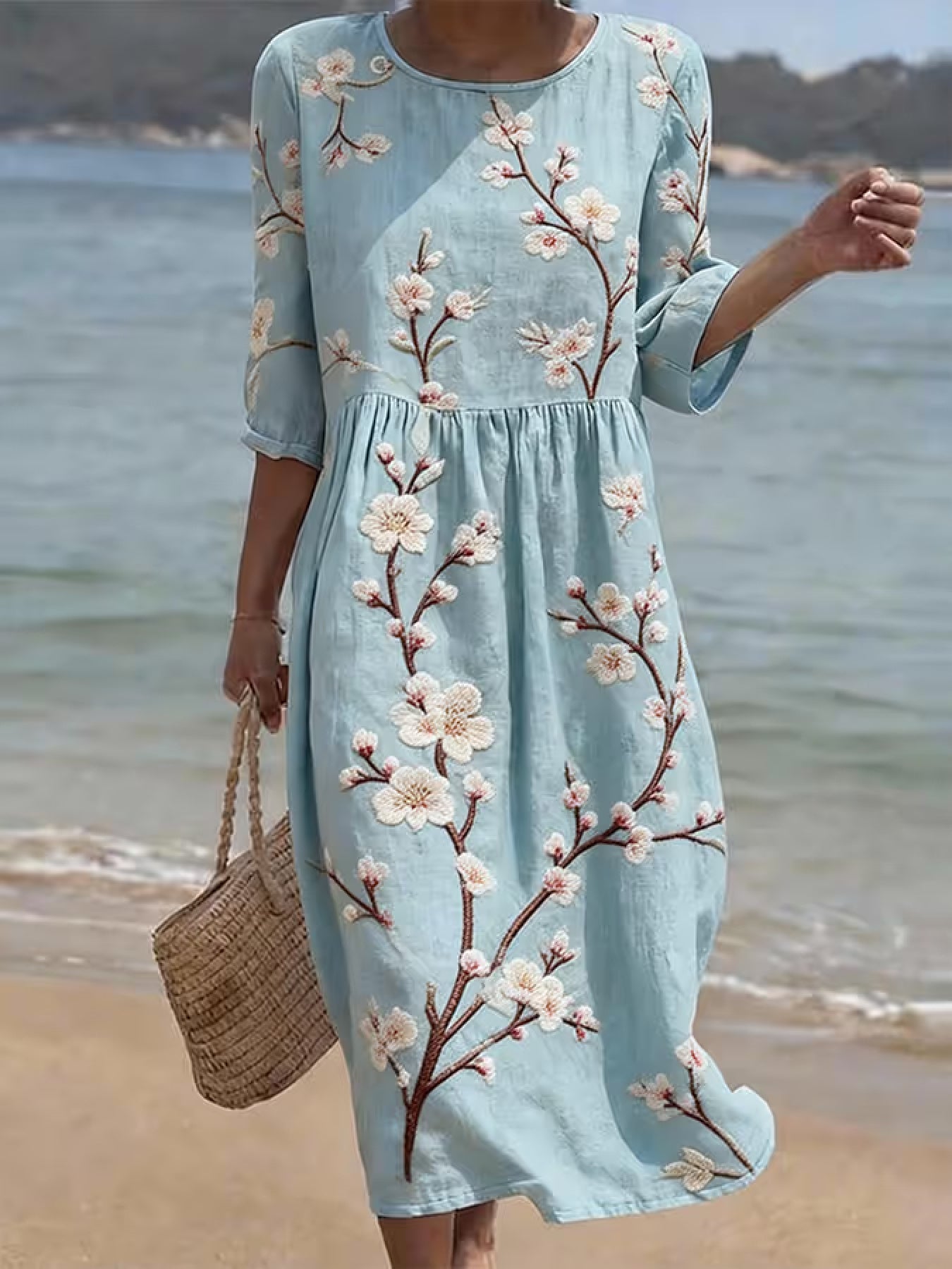 Maya | Vestido midi italiano