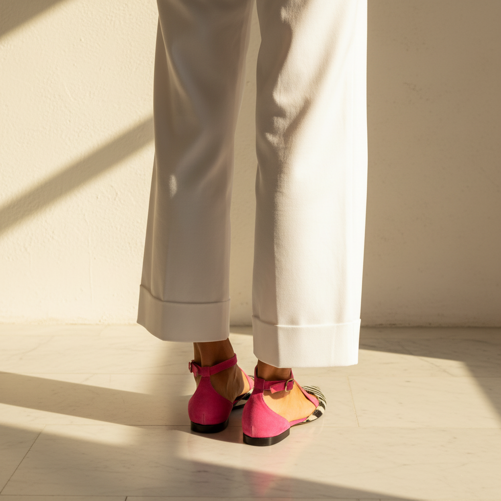 Ester | Mocasines italianos - Vista de espalda