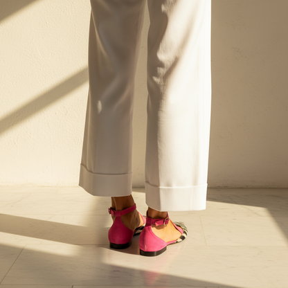 Ester | Mocasines italianos - Vista de espalda