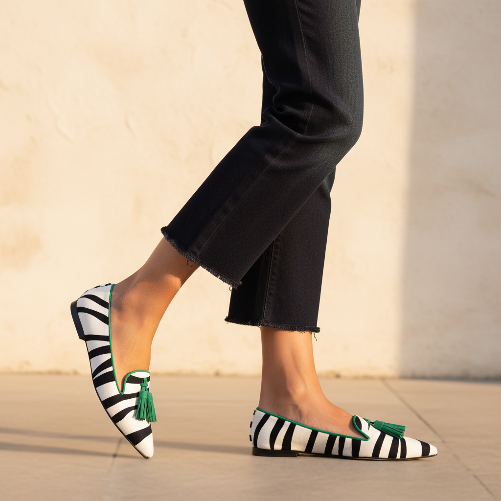 Nieves | Mocasines italianos - Vista lateral
