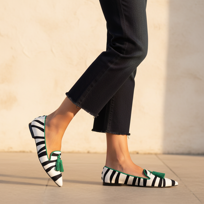 Nieves | Mocasines italianos - Vista lateral