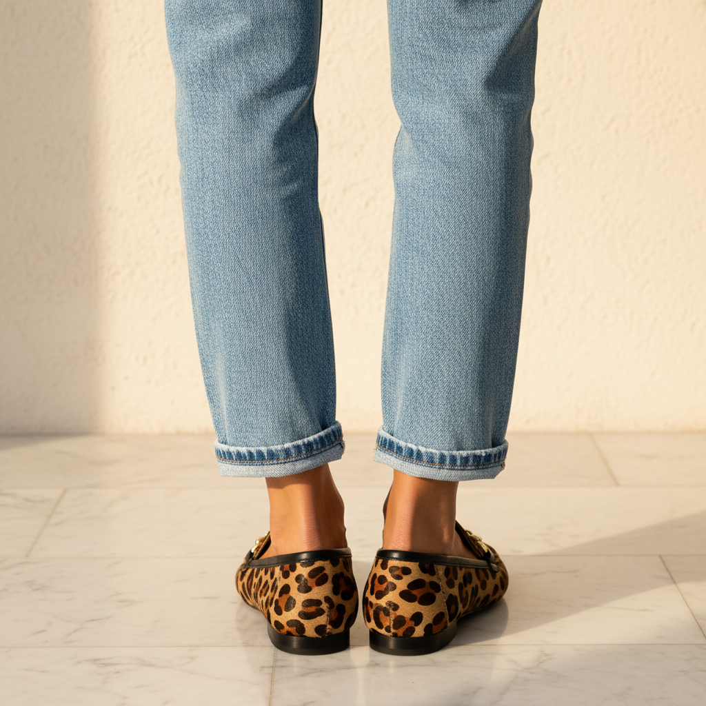 Norma | Mocasines italianos - Vista de espalda