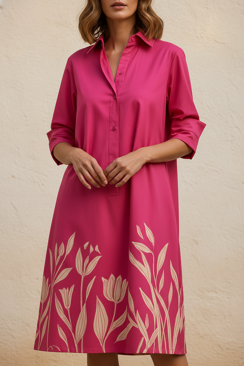 Olimpia | Vestido midi italiano - Detalle