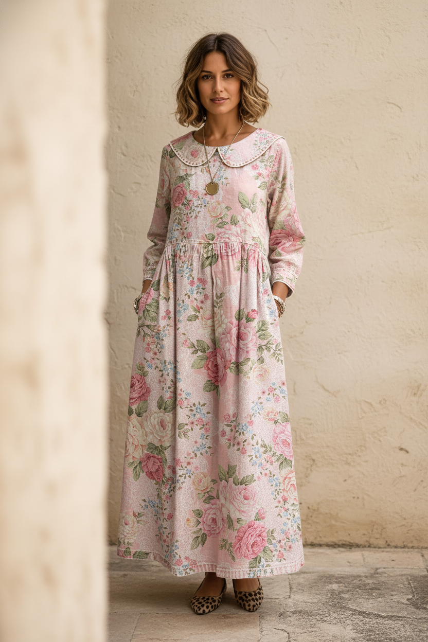 Susanna | Vestido midi italiano - Vista frontal