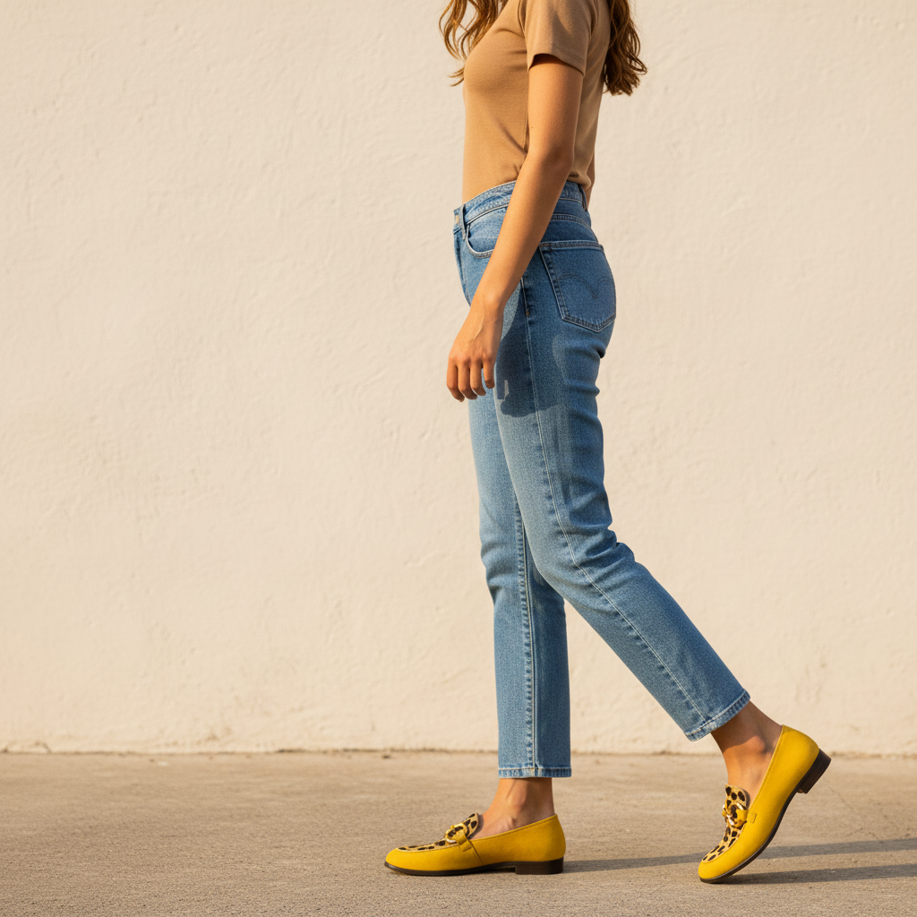 Talia | Mocasines italianos - Vista lateral