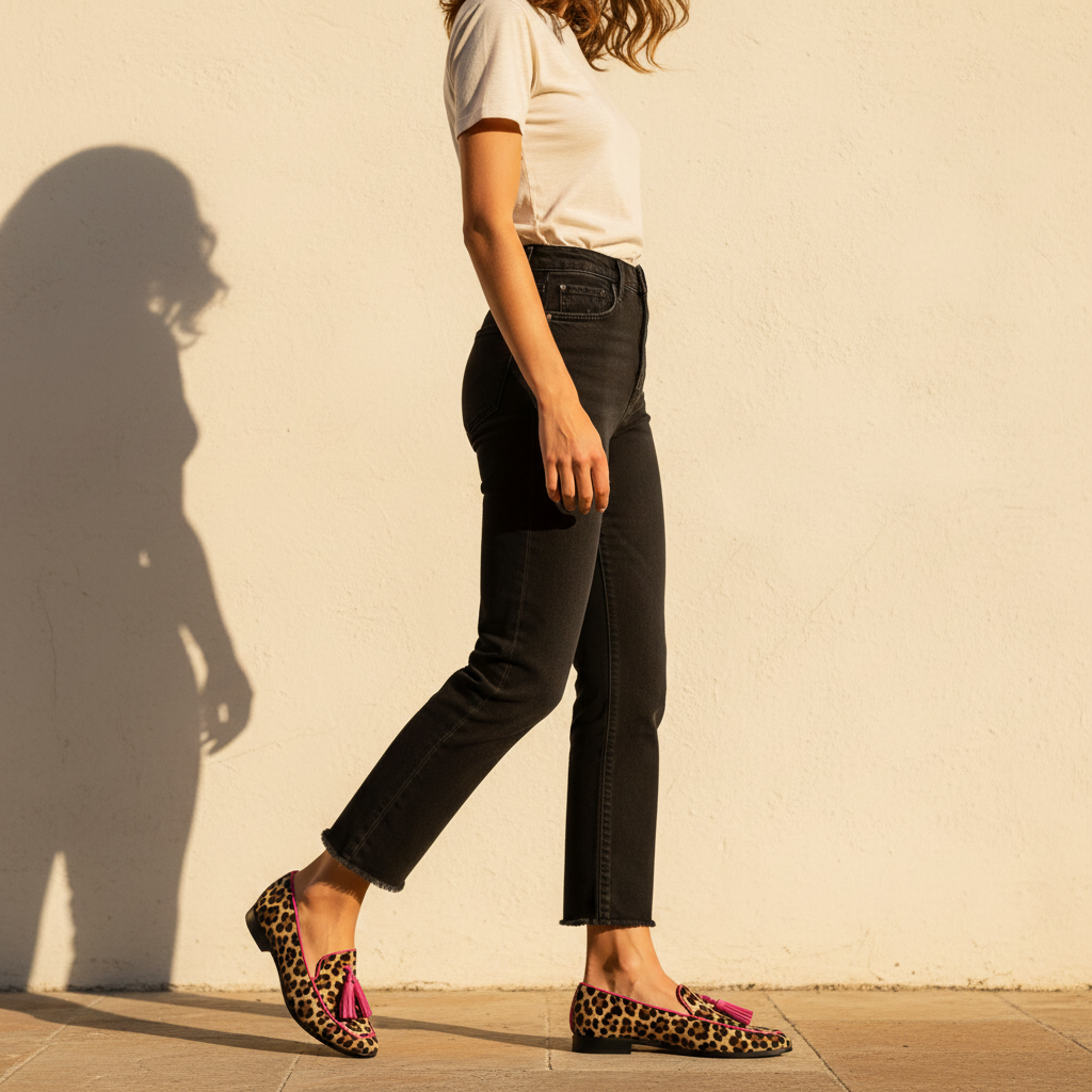 Tessa | Mocasines italianos - Vista lateral