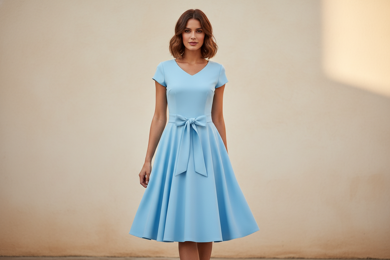 Vestido Azzurro - Vista frontal