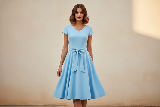 Vestido Azzurro - Vista frontal