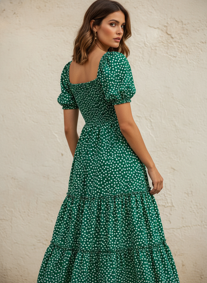 Vestido Bianca - Vista de espalda