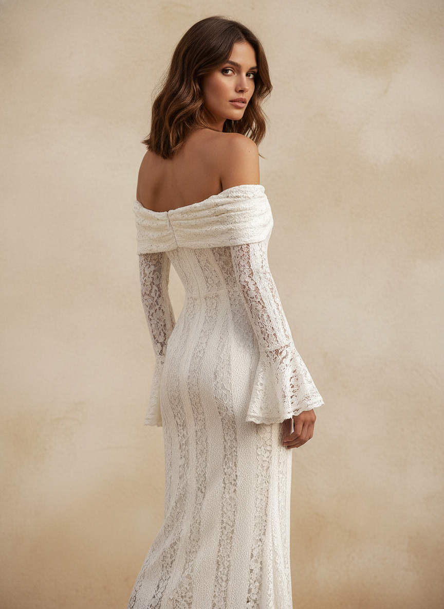 Vestido Esposito - Vista de espalda