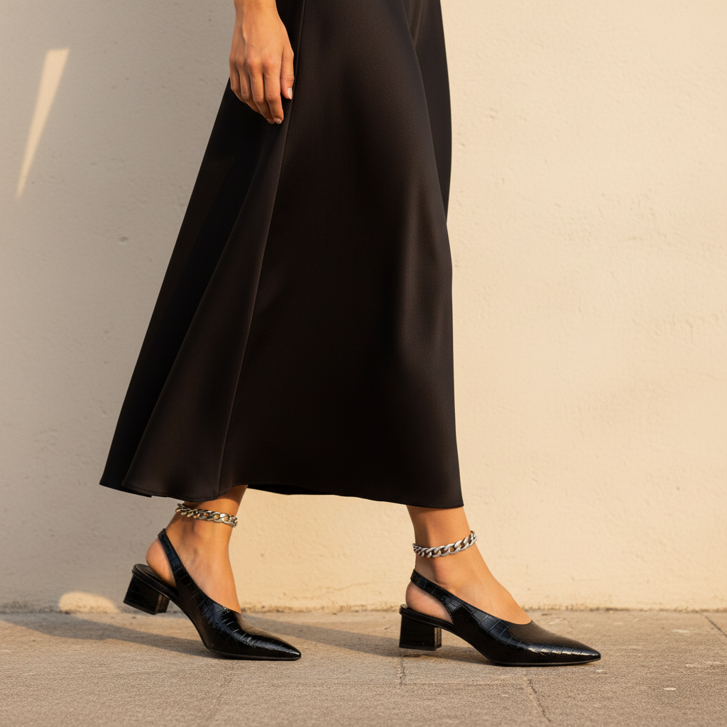 Vincenza | Tacón italiano - Vista lateral